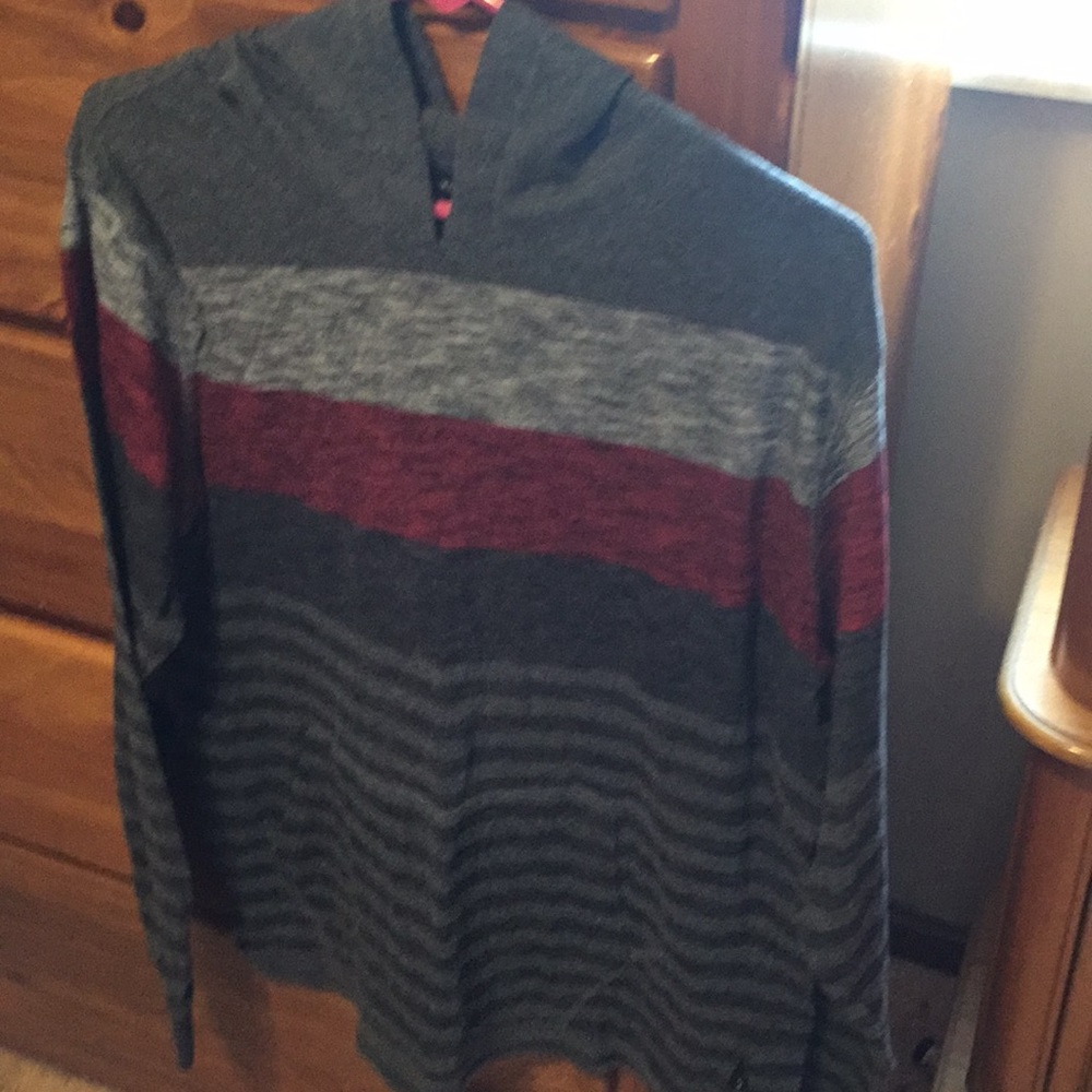 Ocean current men’s long sleeve hoodie